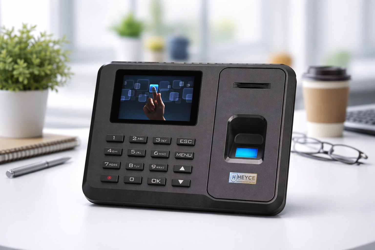 employee time clock machine