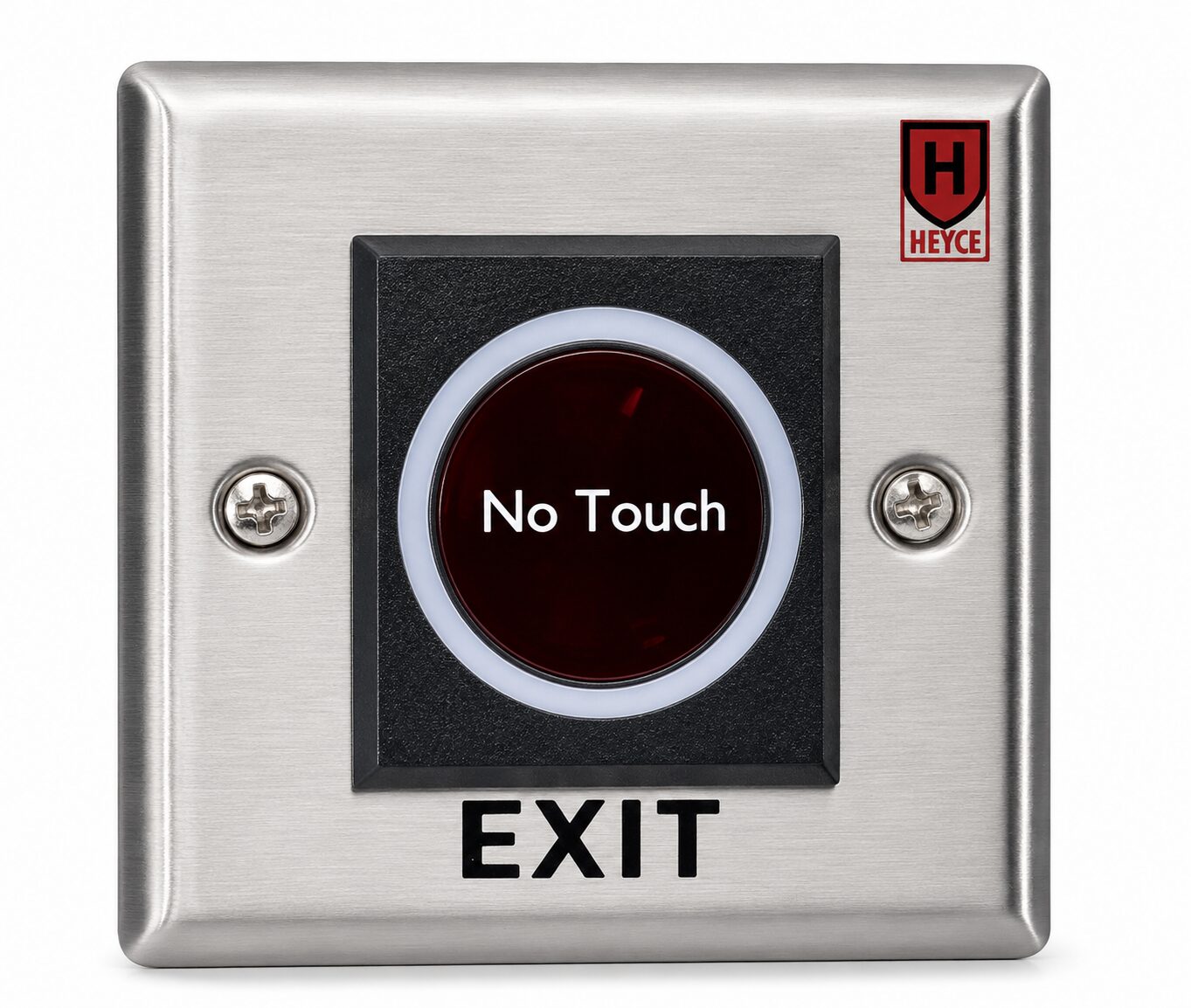 No touch exit button